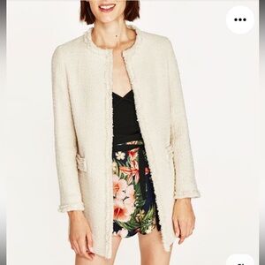 Zara jacket tweed size S